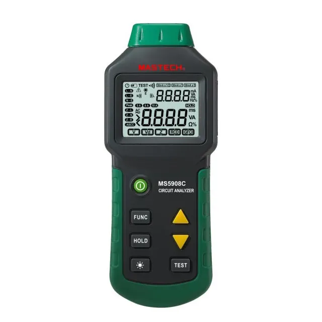 Circuit Breaker Finder - MASTECH MS5908C ЖК-анализатор цепей тестер с