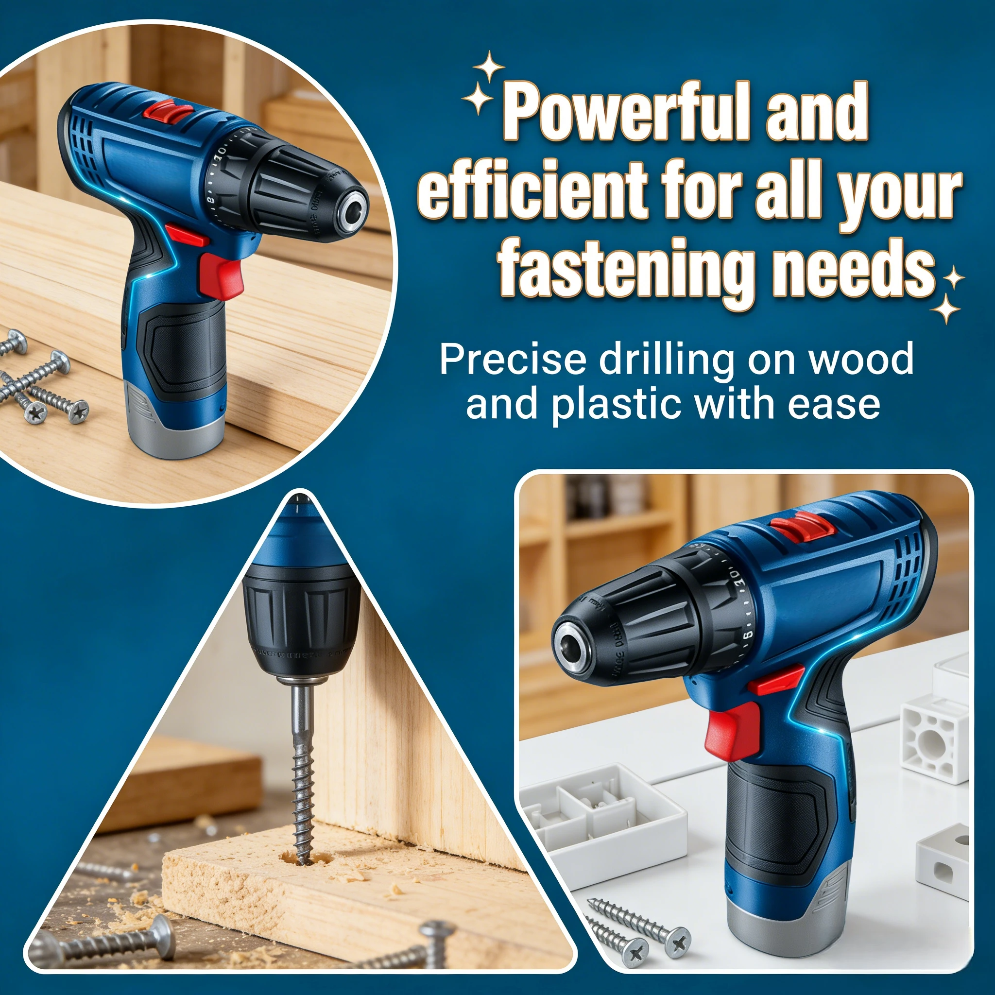Power Drill Cordless - Аккумуляторная дрель-шуруповерт Bosch GSR 120-LI 12В,