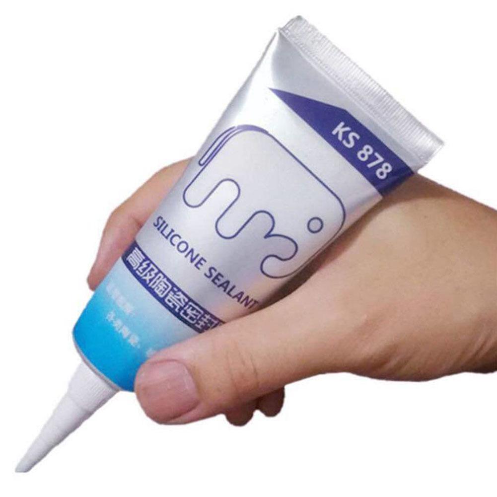 Bathroom Caulk Siliconized - 120 мл универсальный силиконовый герметик, водостойкий