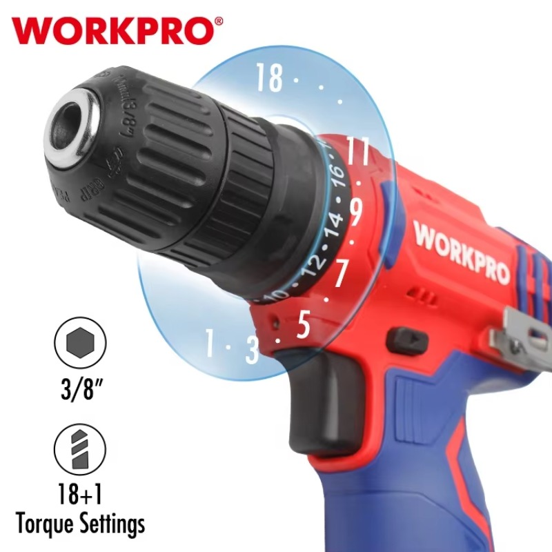 Аккумуляторная дрель 12В 10мм, – обзор и цена Power Drill Cordless