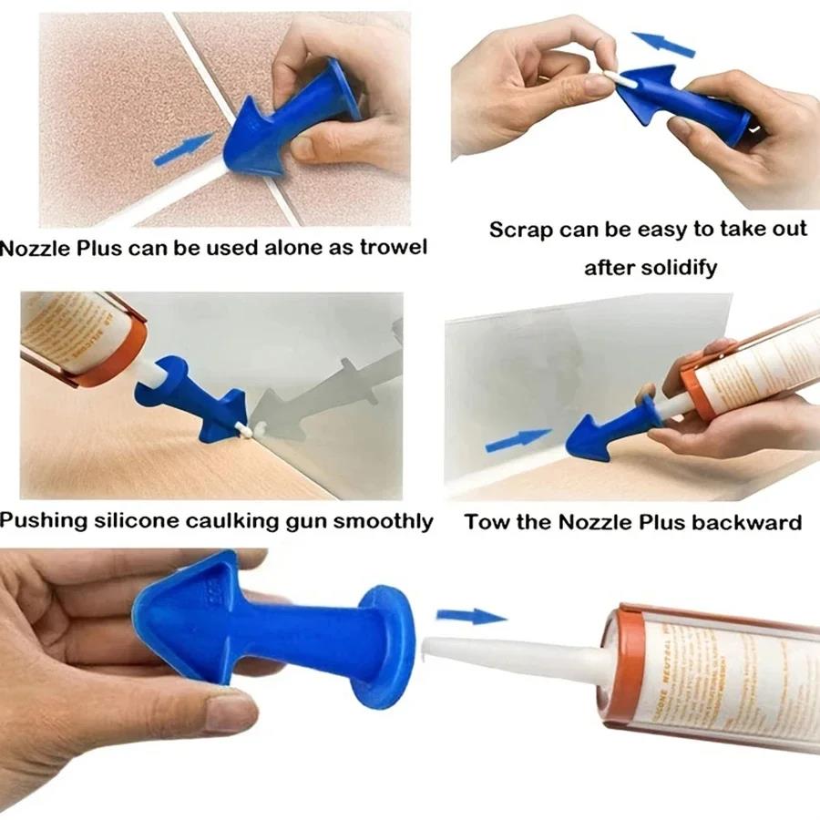 Набор инструментов для гермети – обзор и цена Bathroom Caulk Siliconized