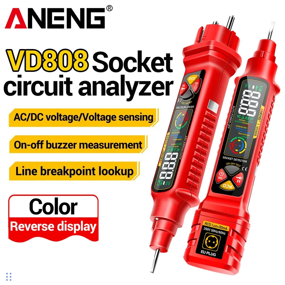 Анализатор цепей ANENG VD808:  – обзор и цена Circuit Breaker Finder
