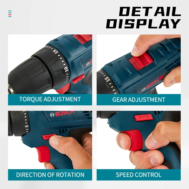Электрическая дрель Bosch Prof – обзор и цена Power Drill Cordless