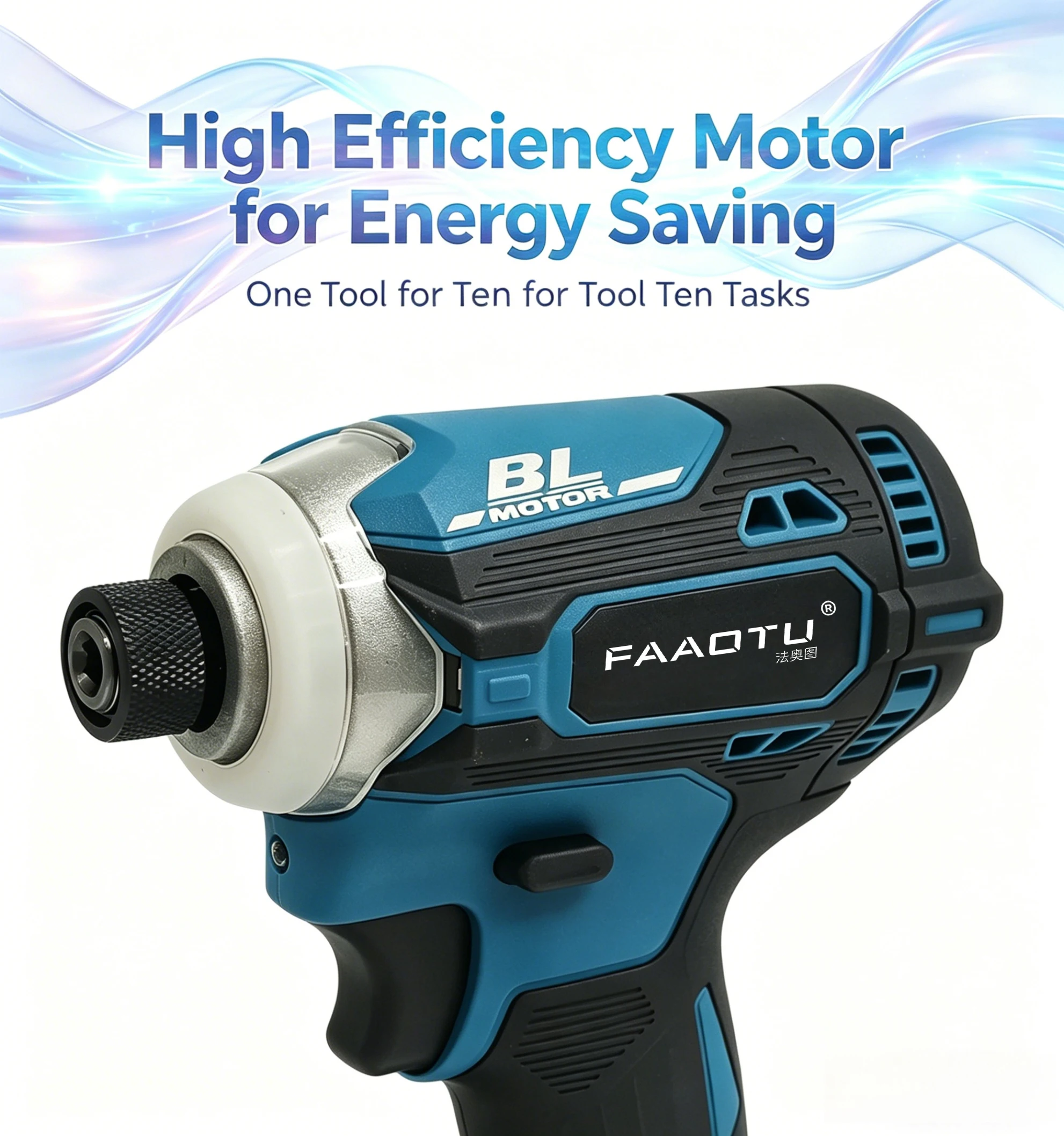 Бесщеточный ударный шуруповерт – обзор и цена Power Drill Cordless