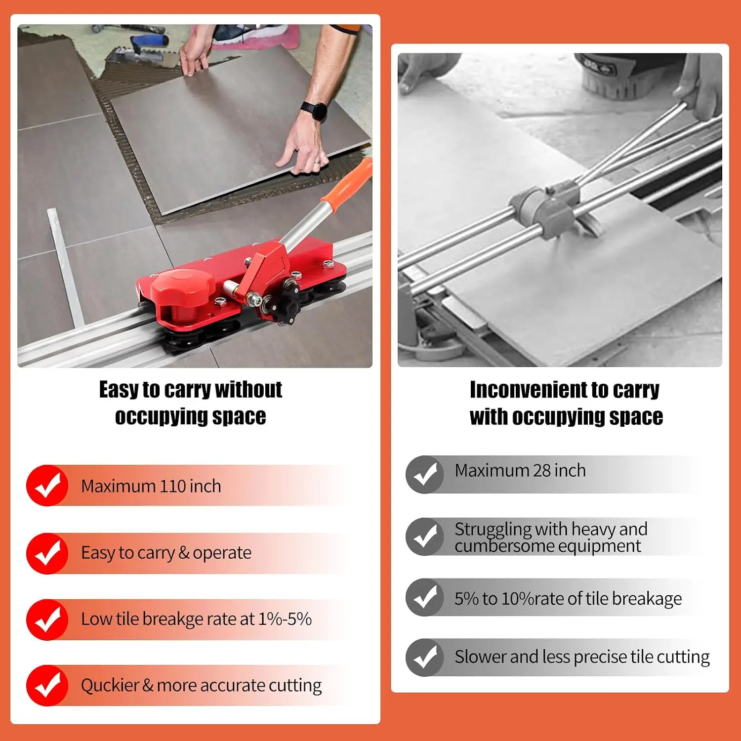 Резак для крупноформатной плит – обзор и цена Tile Cutter Scoring
