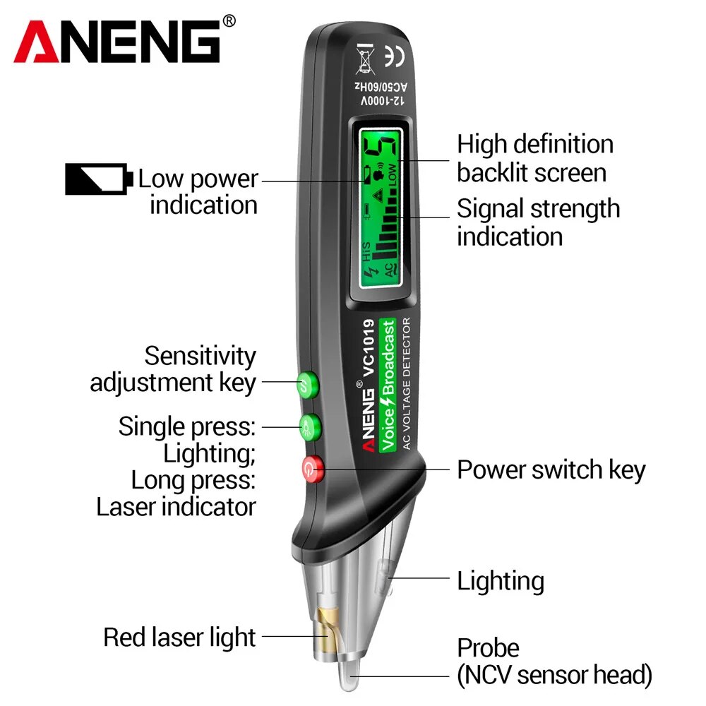 ANENG VC1019 Искатель автомати – обзор и цена Circuit Breaker Finder
