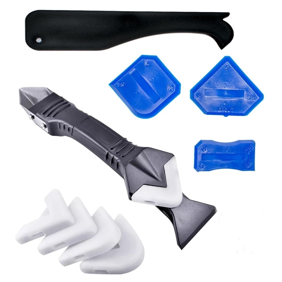 Набор силиконовых инструментов – обзор и цена Bathroom Caulk Siliconized