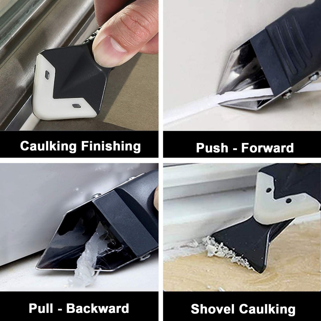 Набор силиконовых инструментов – обзор и цена Bathroom Caulk Siliconized