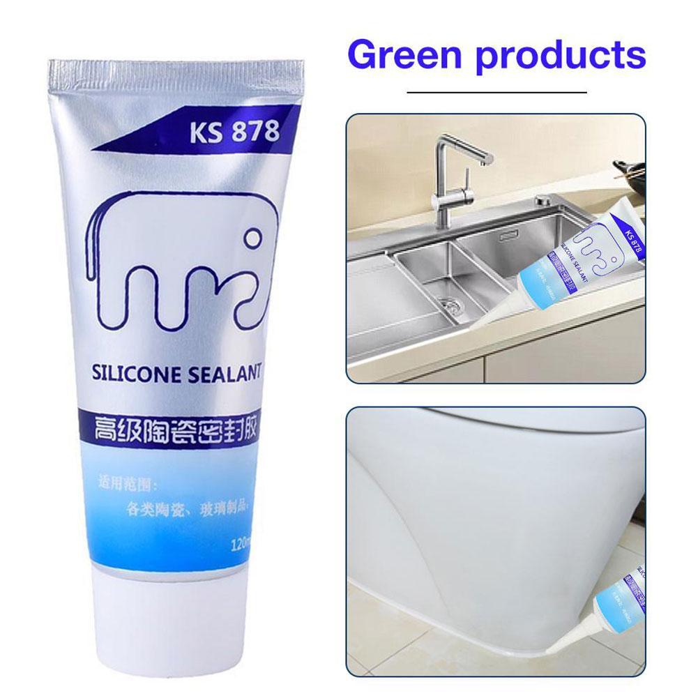 120 мл универсальный силиконов – обзор и цена Bathroom Caulk Siliconized